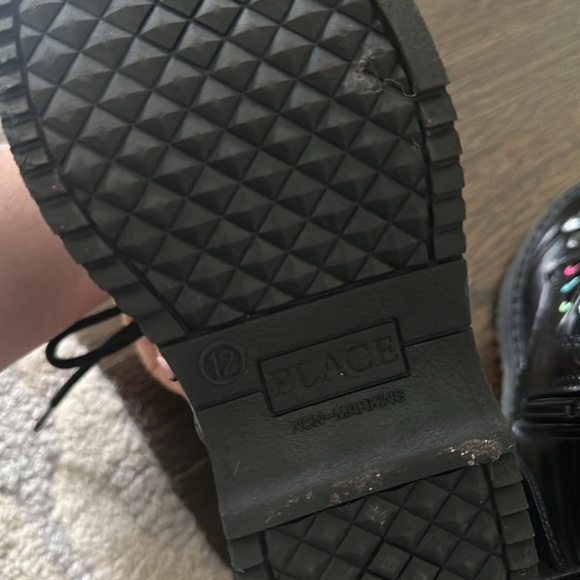 Children’s Place Beaded Lace Up Combat Boots Size 12 - Picture 6 of 6